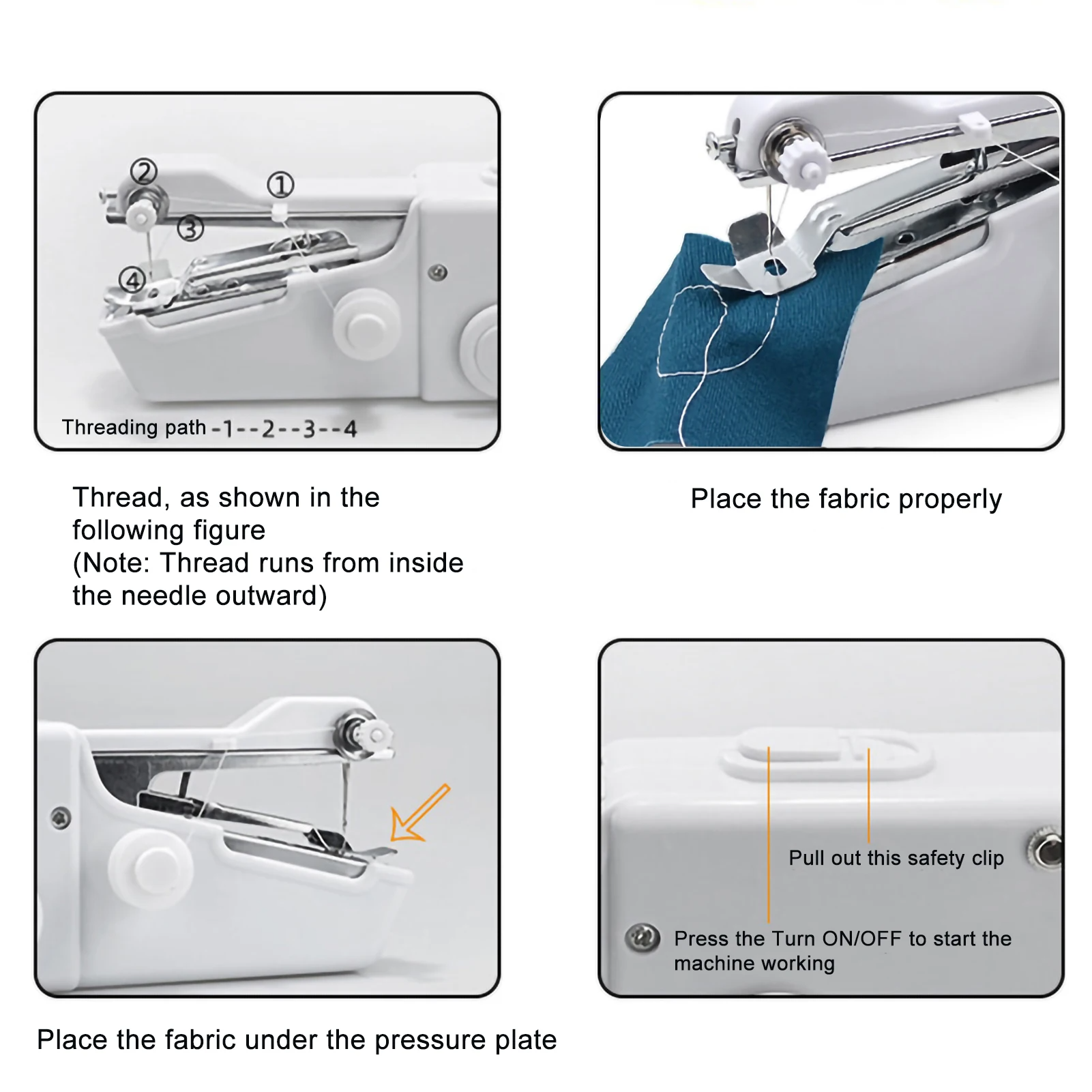 Portable Handheld Sewing Machine