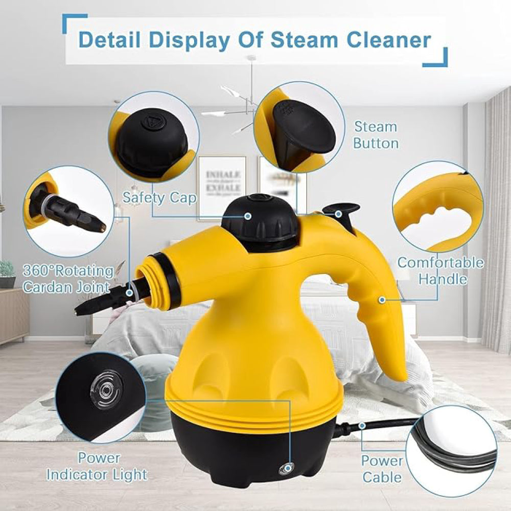 Multi-Purpose Portable Steam Cleaner - منظف بخاري محمول عالي التحمل