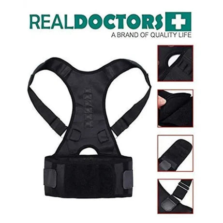 Posture Corrector Belt for Back Pain Relief And Shoulder Support Belt (Universal Size)