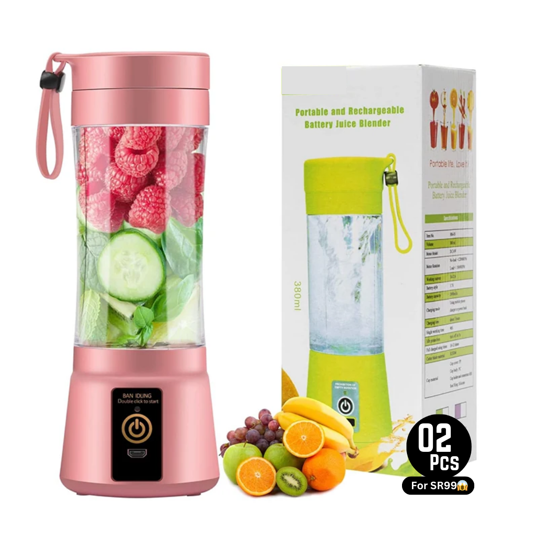 🎁Last Day Promotion Save 60% on Bundle(02 Pcs) - Portable Blender, USB Rechargeable Juicer™